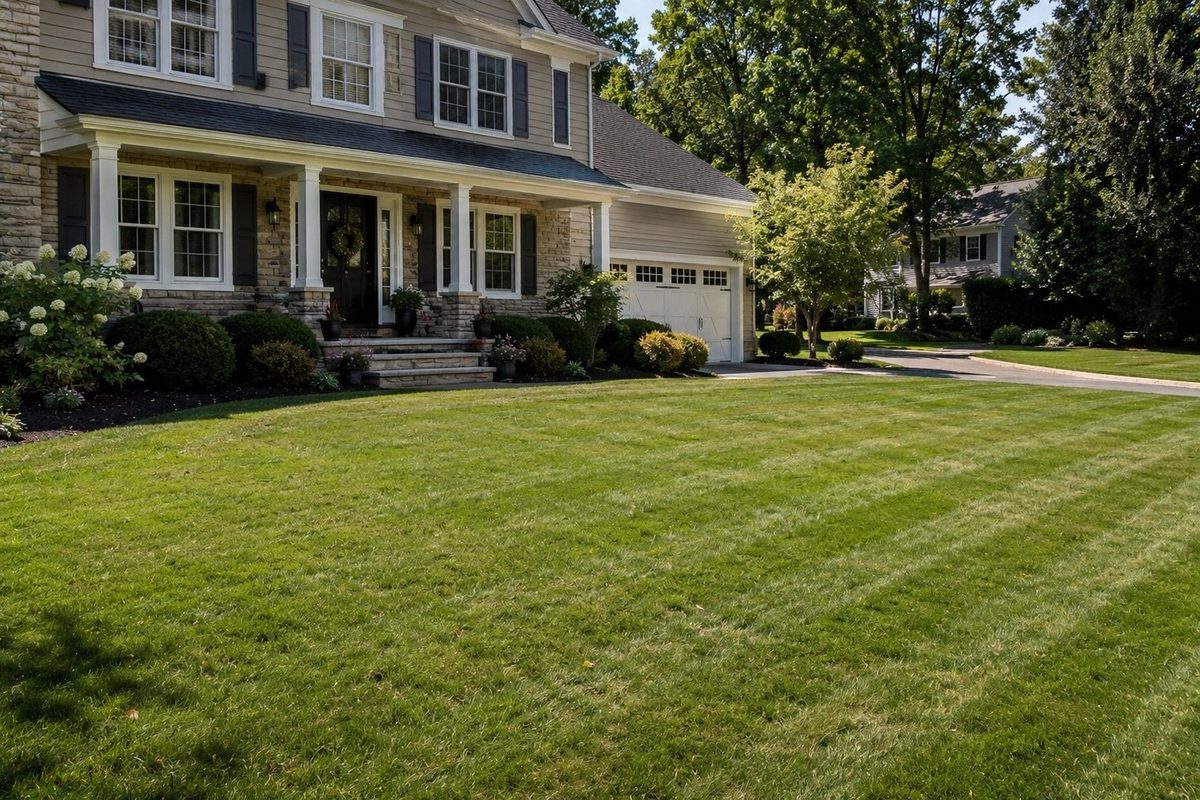 Recurring lawn maintenance in Forney TX